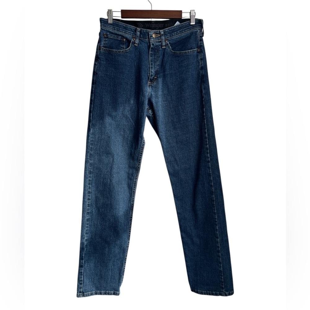 Wrangler Men's Deep Blue Jeans 30x34